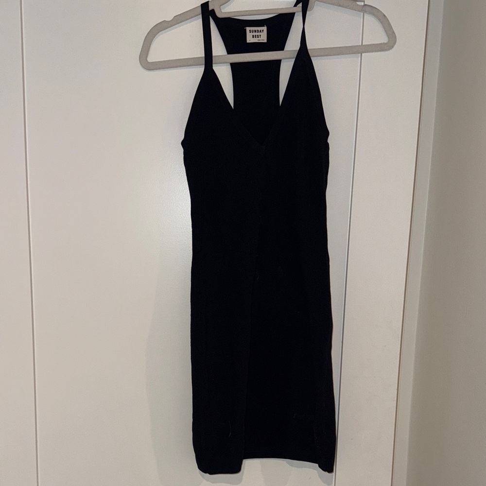 Sunday Best Black Mini Dress